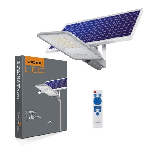 LED solárne pouličné svetlo VIDEO-STREET-LED-SOLAR-LANA-100W-NW