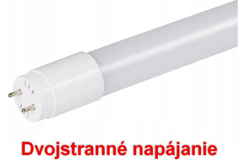 LED TRUBICA 120CM T8 STUDENÁ BIELA - DVOJSTRANNÉ NAPÁJANIE