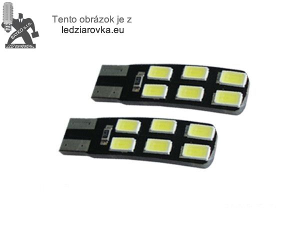 Wedge 12 LED SMD 5730 12V CANBUS