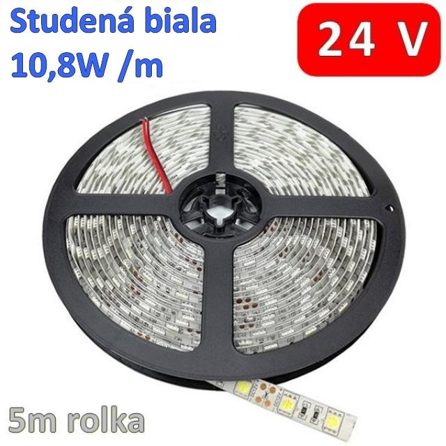 1m LED pásik 10,8W/m 24V IP20