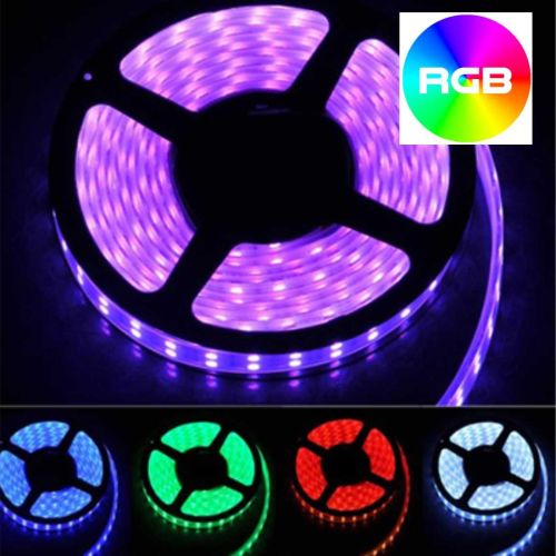 1m LED pásik 24V IP54 14,4W/m RGB 