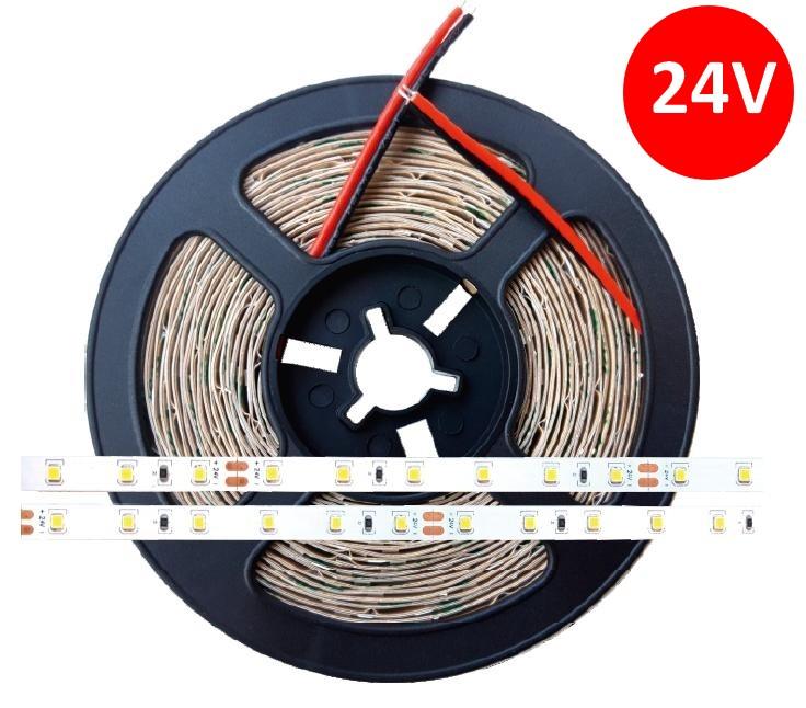 1m LED pásik 9.6W/m 24V IP20 teplá biela