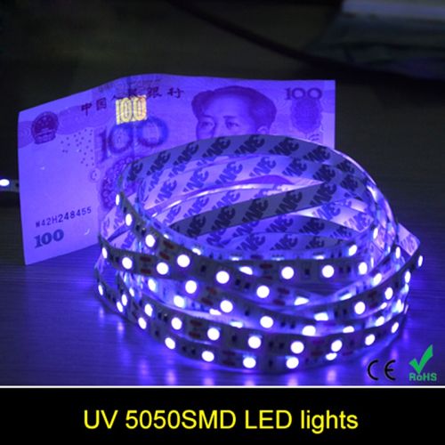 1m UV LED pásik 14,4W/m 12V IP20