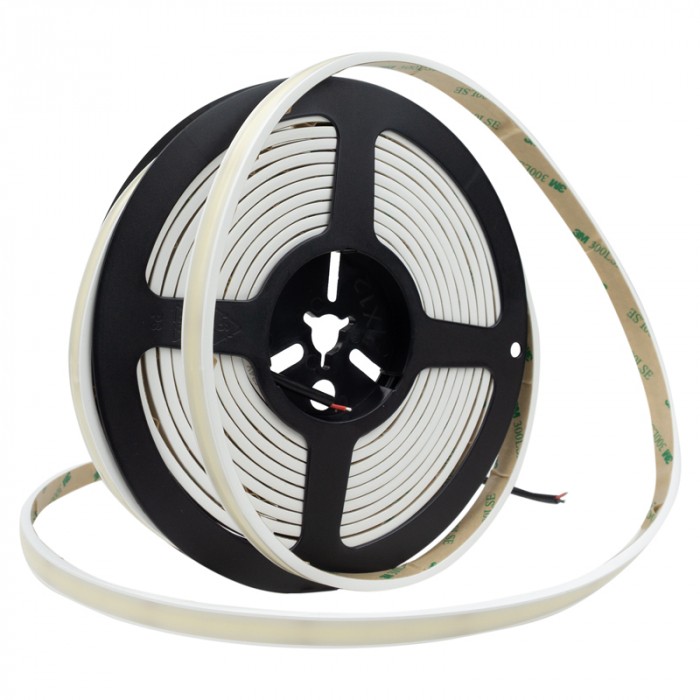 24V neónový COB pásik 6000K 9W 480 855lm/m IP68 5M