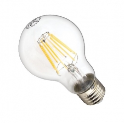 E27 LED žiarovka A60-G 8W teplá biela Stmievateľná