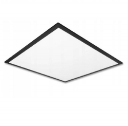 LED panel Lumio Čierny 60x60cm 40W Neutralna biela