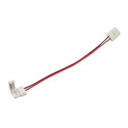 Prepojovací kábel pre LED pásik, 10mm zacvakávací konektor