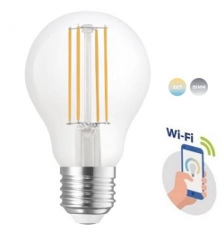 SMART filament LED žiarovka E27 5W WIFI 