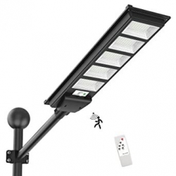 Solárne pouličné svietidlo LED 450W IP65 + Ovládač + držiak