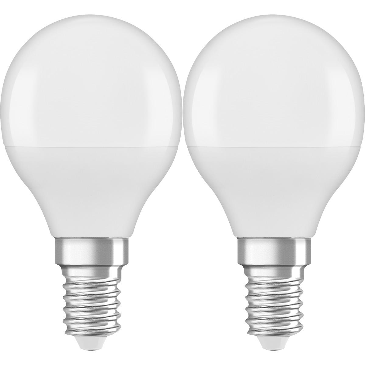 2PAK LED ŽIAROVKA E14 P45 4,9W NEUTRÁLNA BIELA 200° OSRAM VALUE