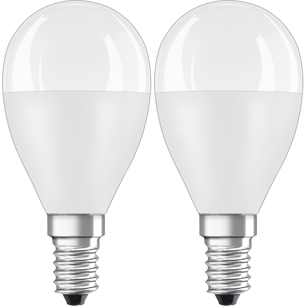 2PAK LED ŽIAROVKA E14 P45 7W NEUTRÁLNA BIELA 200° OSRAM VALUE