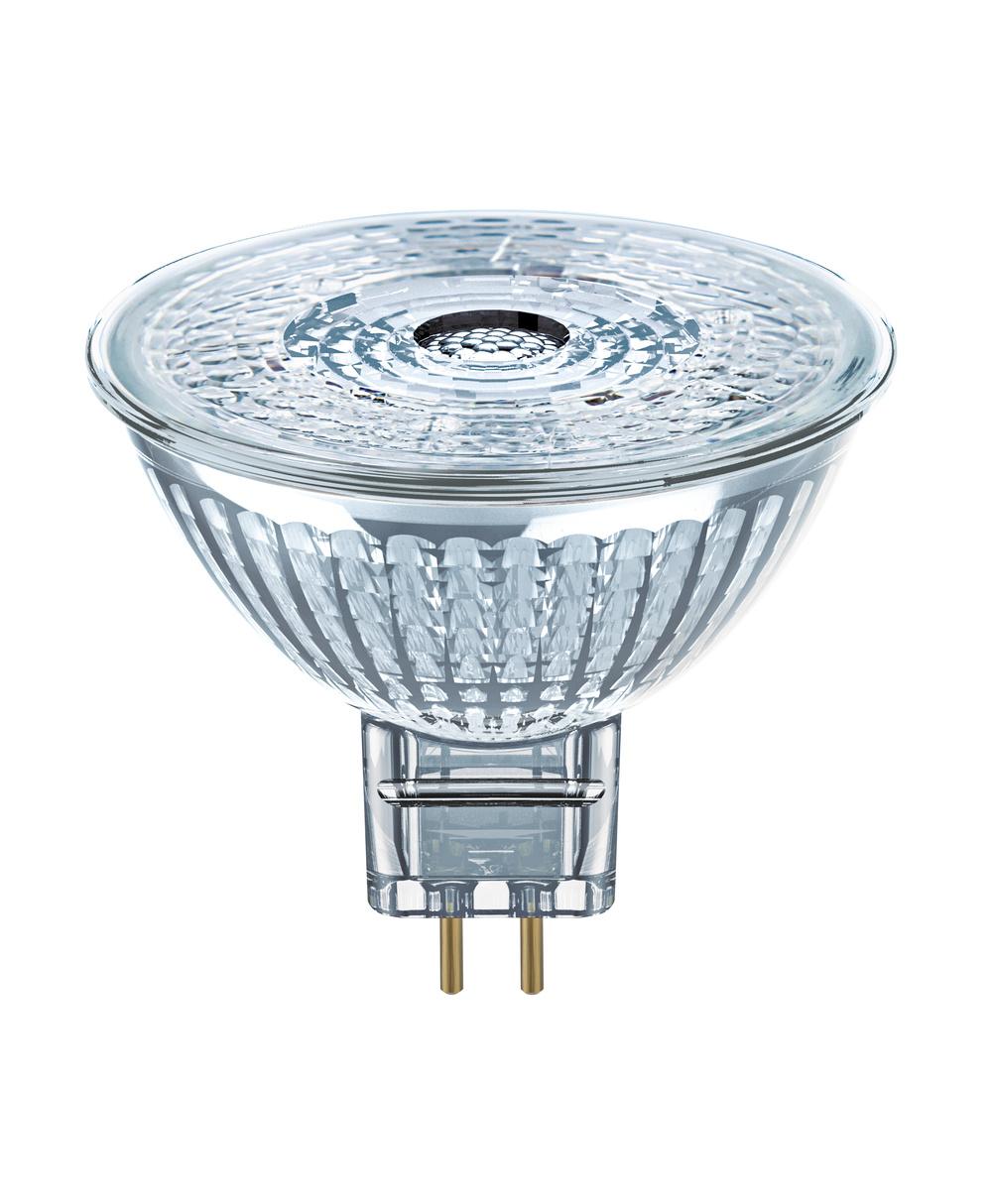 2PAK LED ŽIAROVKA GU5.3 MR16 3,8W TEPLÁ BIELA 36° 12V OSRAM STAR