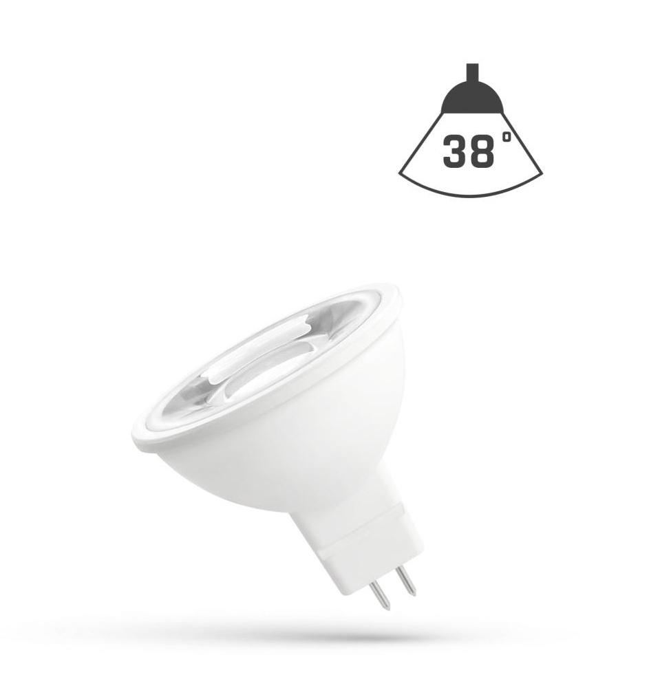 LED ŽIAROVKA 38° 4W TEPLÁ BIELA 12V 38°