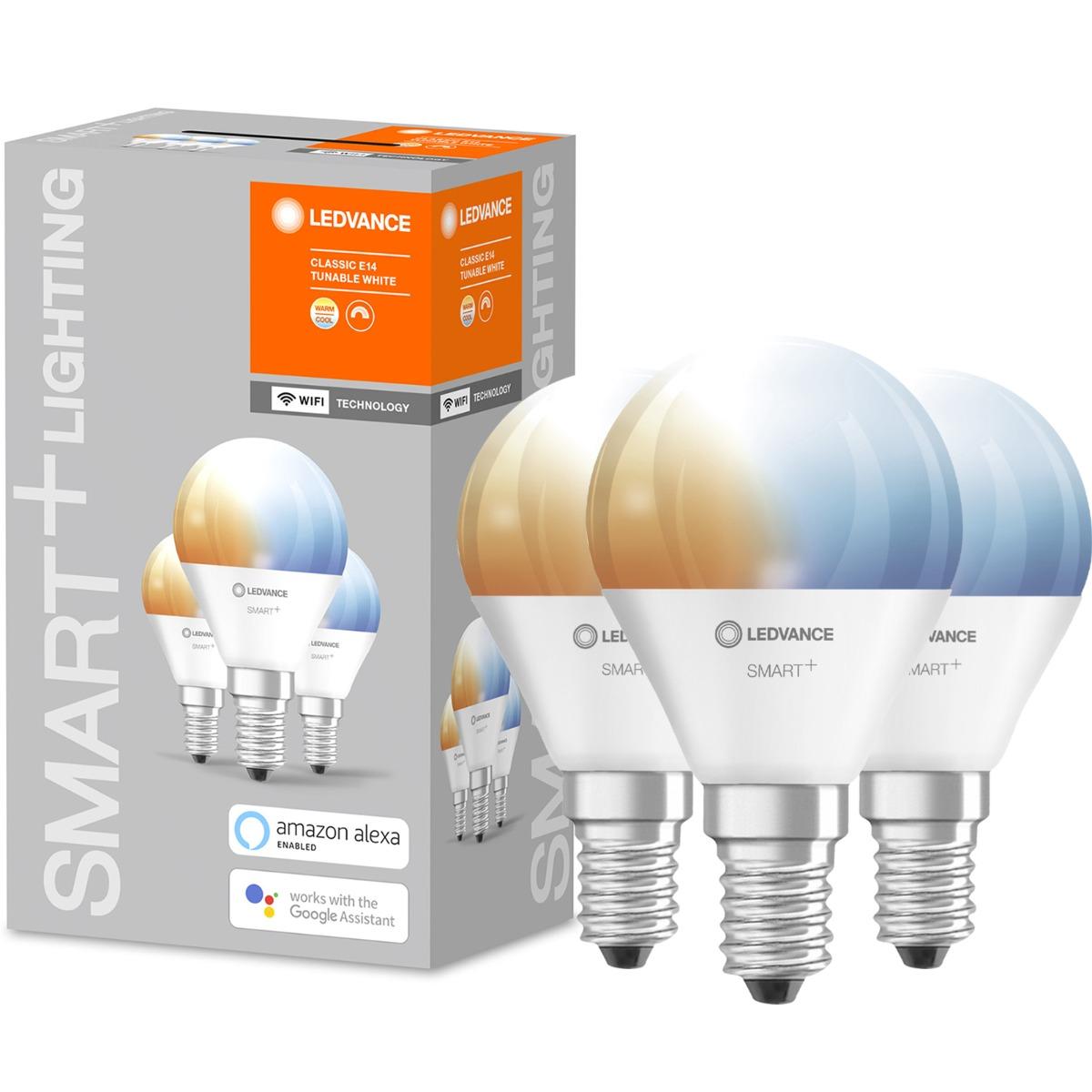 3KS LED ŽIAROVKA E14 5W CCT SMART+ WIFI STMIEVATEĽNÁ