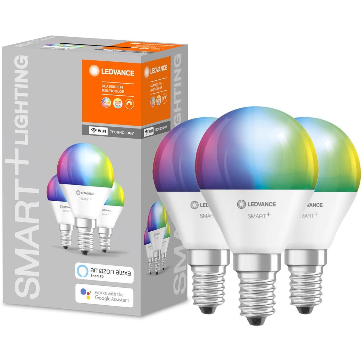 3KS LED ŽIAROVKA E14 5WCCT RGB SMART+ WIFI STMIEVATEĽNÁ