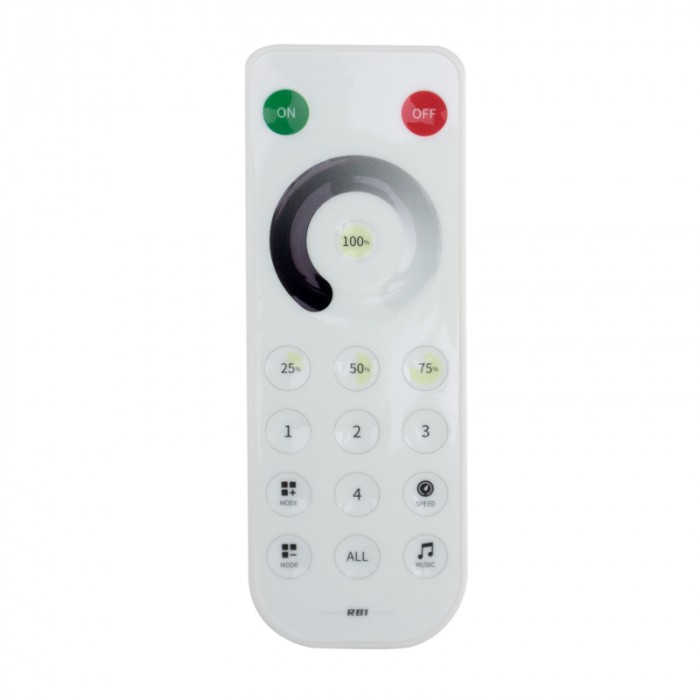 4-zónové MONO RF diaľkové ovládanie pre LED ovládač IC Digitálny SD-1 (PREMIUM LINE)