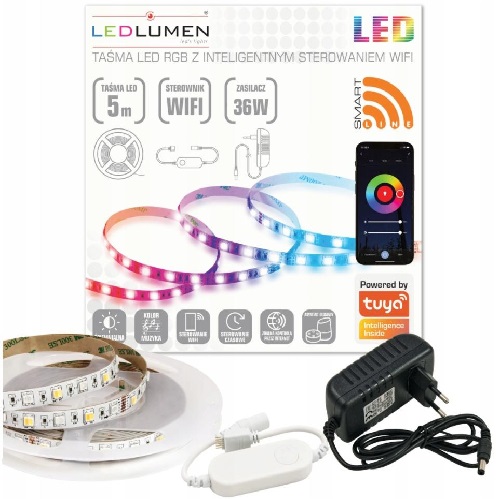 LED pás RGB WIFI 150 SMD5050 TUYA 5m