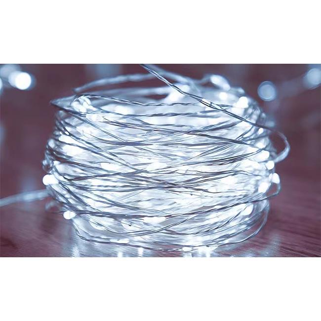 5m Vianočná LED reťaz 3xAA 50 LED 5m 6500K