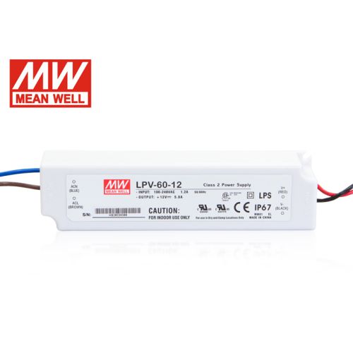 Napájací zdroj MW LPV-60-12 IP67