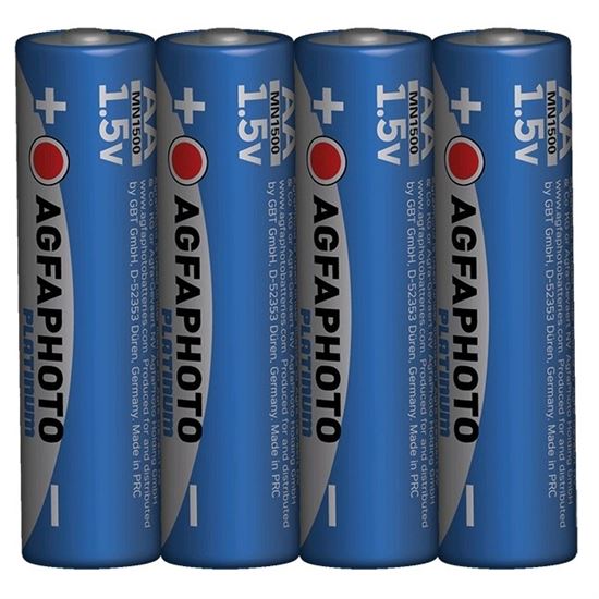 AgfaPhoto Power alkalická batéria LR06/AA, shrink 4ks