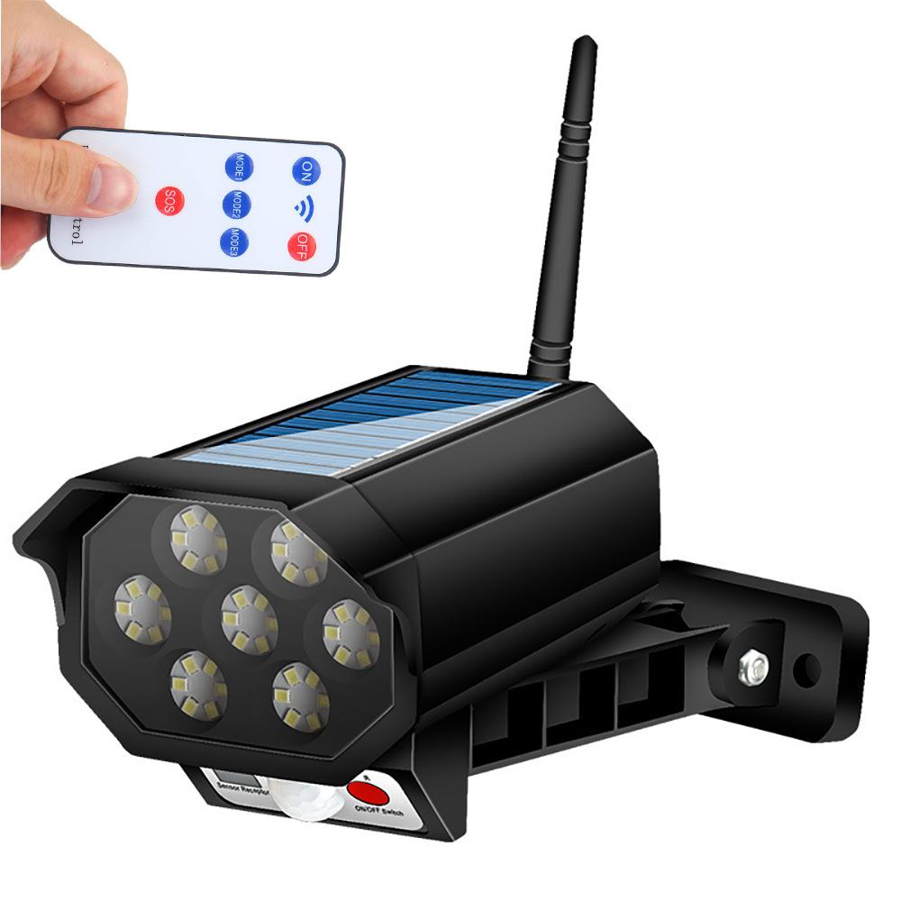 Maketa fotoaparátu solárna | IP65 | 42 SMD LED | IR diaľkové ovládanie