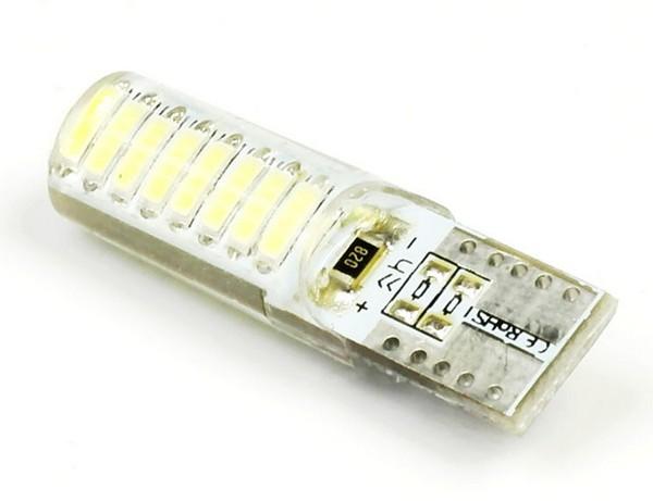 AUTO LED ŽIAROVKA 5W T10 W5W 16 SMD4014 CANBUS SILIKON