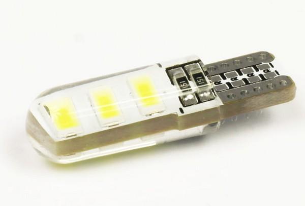 AUTO LED ŽIAROVKA 5W T10 W5W 6 SMD5630 CANBUS SILIKON