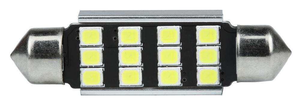 AUTO LED ŽIAROVKA C5W 12 SMD 2835 CAN BUS, 42MM