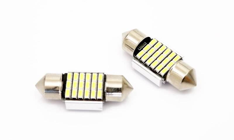 AUTO LED ŽIAROVKA C5W 18 SMD 3014 CAN BUS 31MM