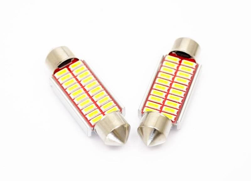 AUTO LED ŽIAROVKA C5W 20 SMD 4014 CAN BUS, 39MM