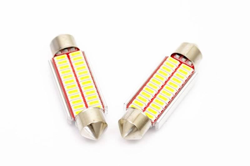 AUTO LED ŽIAROVKA C5W 24 SMD 4014 CAN BUS LEN 24V