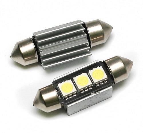 AUTO LED ŽIAROVKA C5W 3 SMD 5050 CAN BUS 36 mm / 42 mm