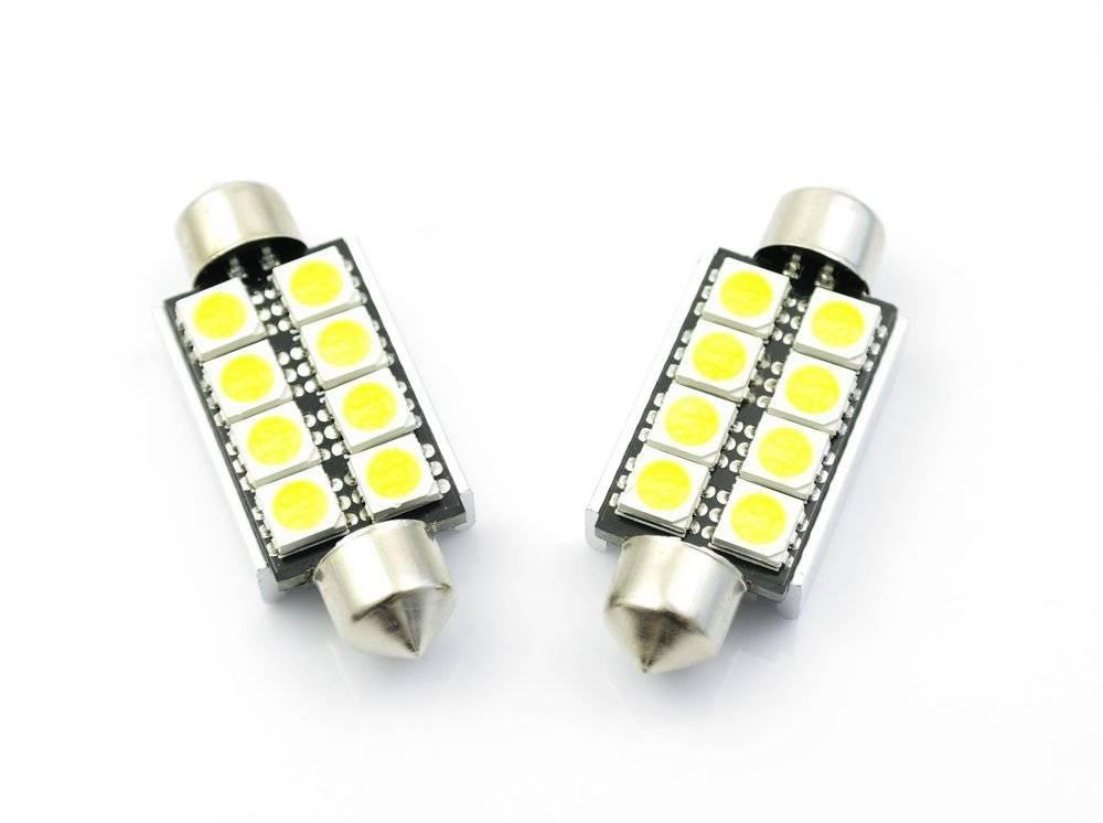 AUTO LED ŽIAROVKA 42mm C5W 8 SMD 5050 CAN BUS