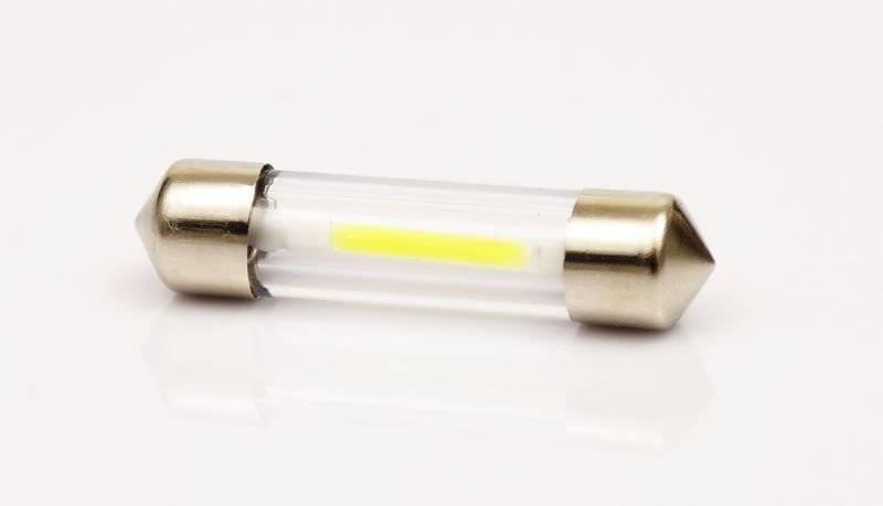 AUTO LED ŽIAROVKA C5W COB 1W FILAMENT 31 mm, 36 mm, 39 mm, 42 mm