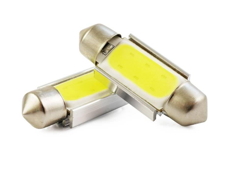 AUTO LED ŽIAROVKA C5W COB CANBUS, 36 mm. 39 mm. 