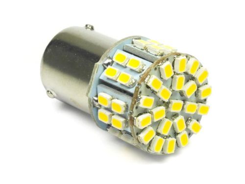 BA15S 50 LED SMD 5050 5W 12V studená biela