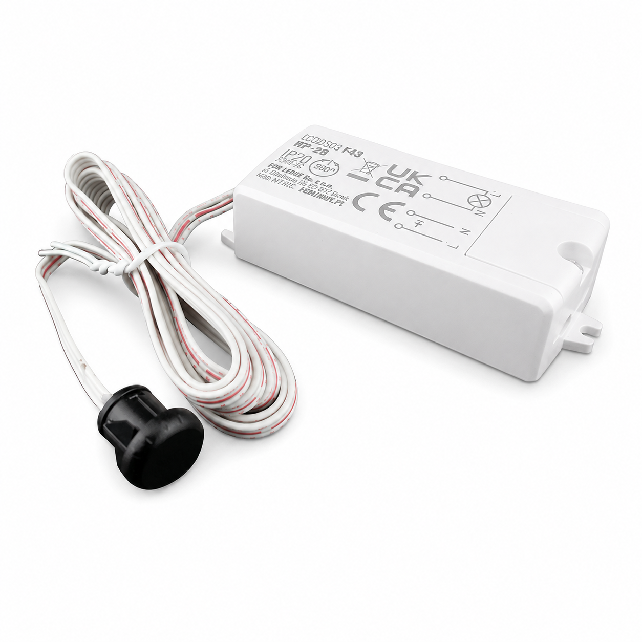 Bezdotykový nábytkový spínač dverí 200 W IP20 230 V