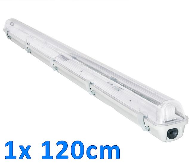 BRG SVIETIDLO PRE LED TRUBICE T8 1X 120CM - 230V - IP65