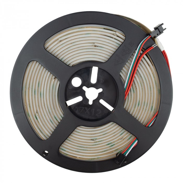 COB DIGITAL LED pásik 12V 480 12W/m RGB 5m