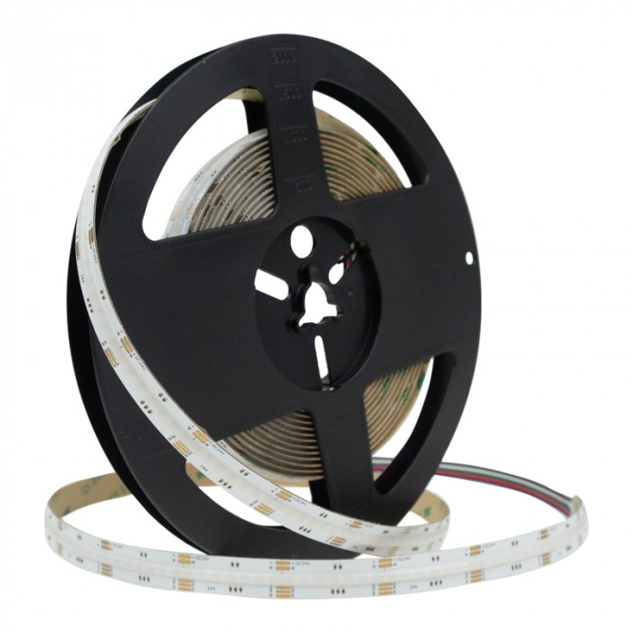 COB RGB+6000K LED pásik 896/m 24V 20W/m IP20 5m