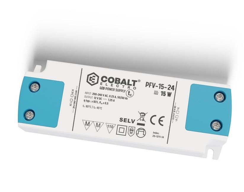COBALT PFV 24V 15W IP20 Napájací zdroj