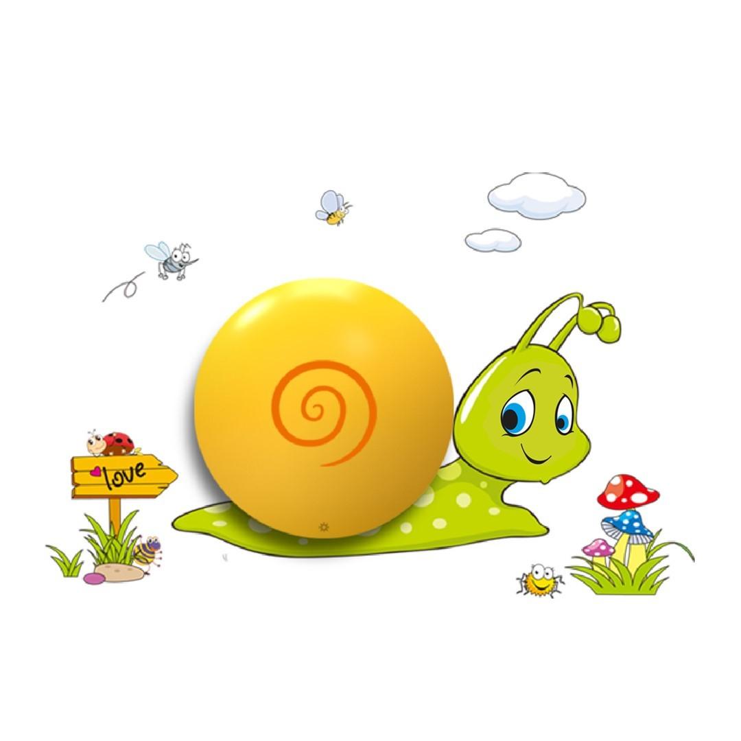 Detská lampa Plafond Snail 0,6W LED Milagro