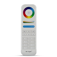 Diaľkové ovládanie 8 zón MiLight FUT089 (RGB+CCT)