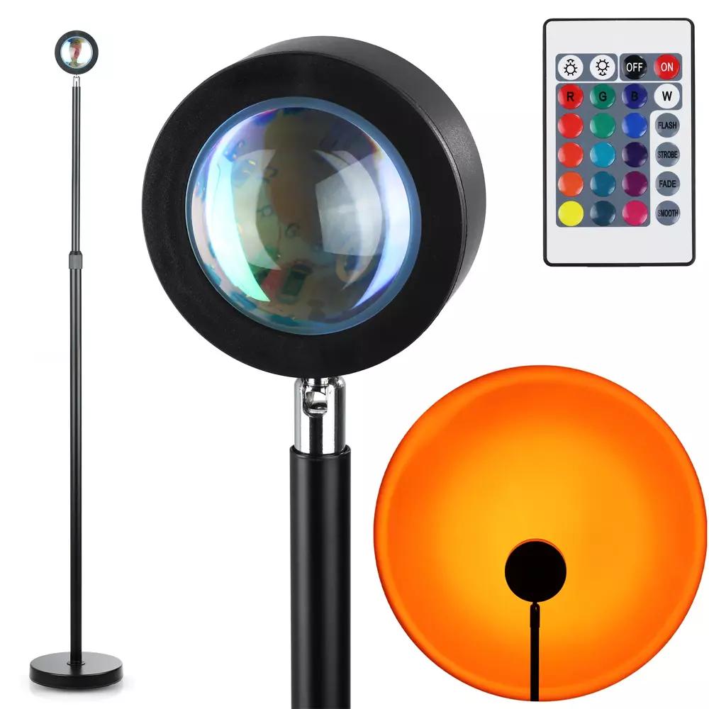 DQ-SL1.2M RGB LED projekčná lampa na stojane