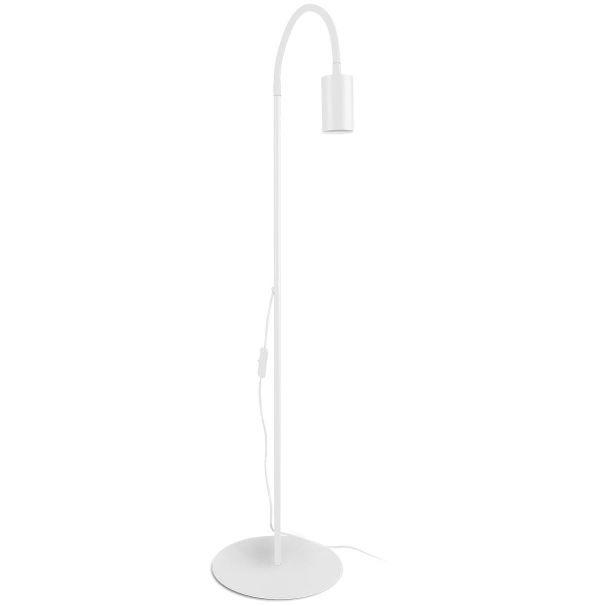 EYE FLEX Stojaca lampa 8934 Nowodvorski White GU10 Floor Flexible Arm Minimalist Steel