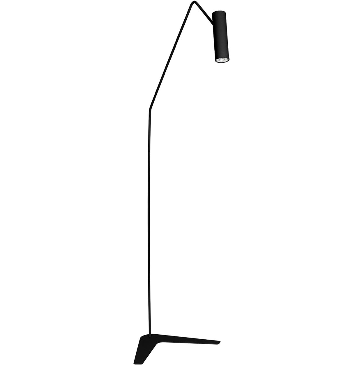 EYE SUPER 6506 Nowodvorski – čierna stojacia lampa GU10