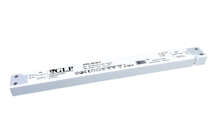 NAPÁJACÍ ZDROJ GLP  LED 60W 24V DC - GTPC-60-24-S