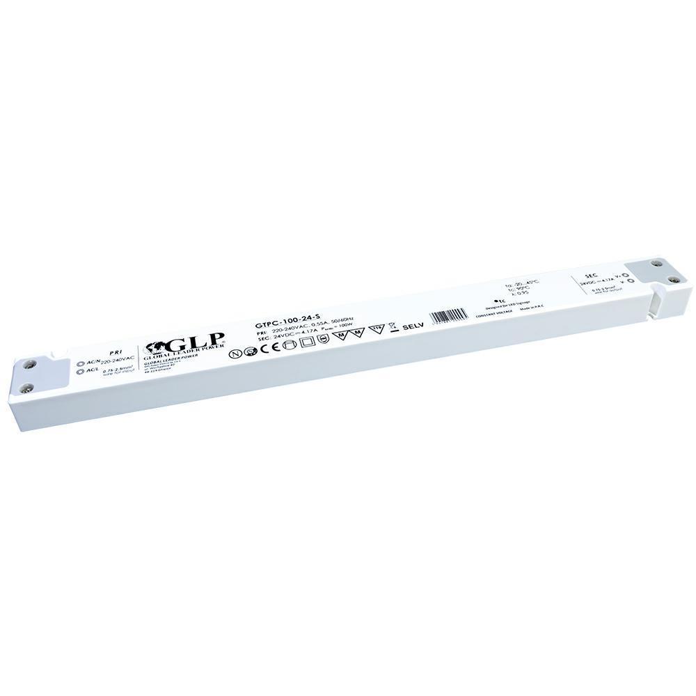 ZDROJ LED GLP GTPC-100-24-S 100W 24V DC 4,17A NÁBYTKOVÝ SLIM IP67