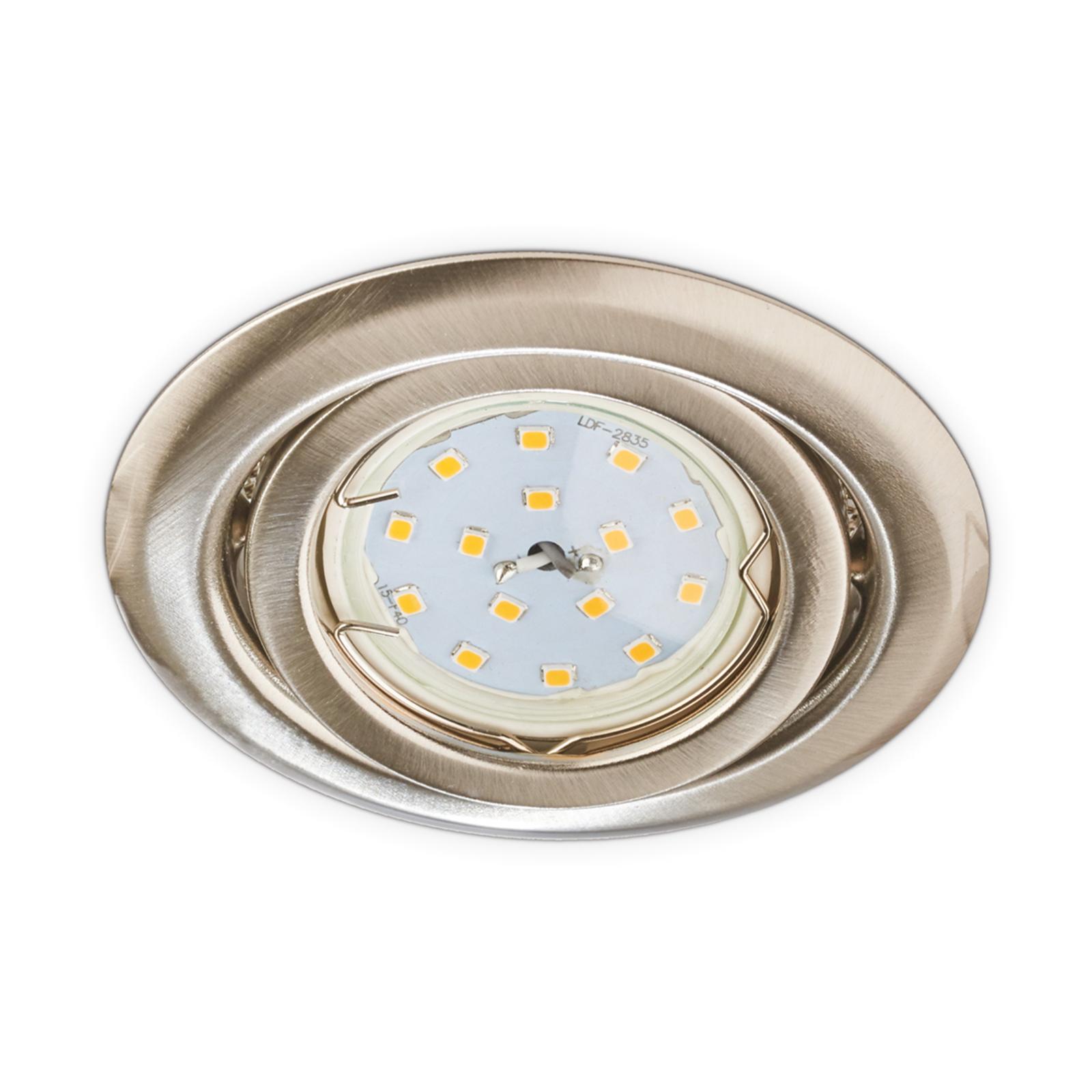Pohyblivé svietidlo GU10/MR16 OH15 Matte Chrome KOBI 