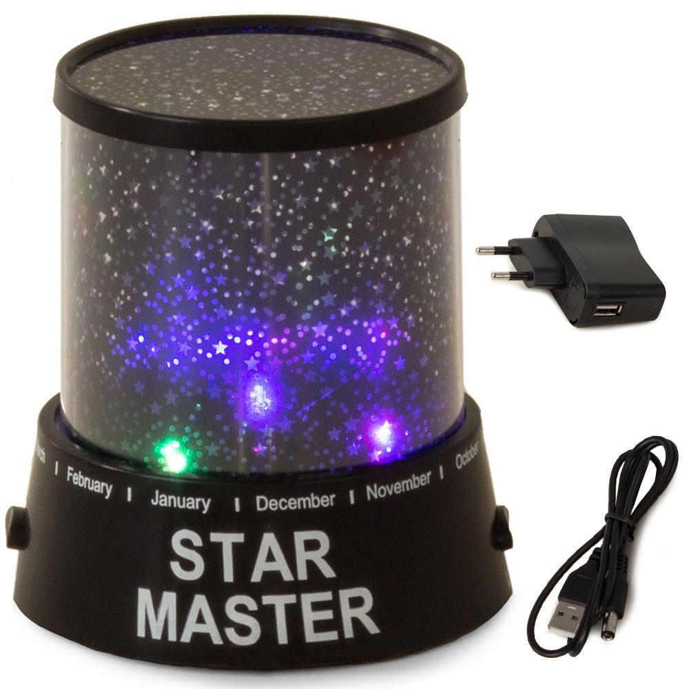 HVIEZDNY PROJEKTOR USB 230V
